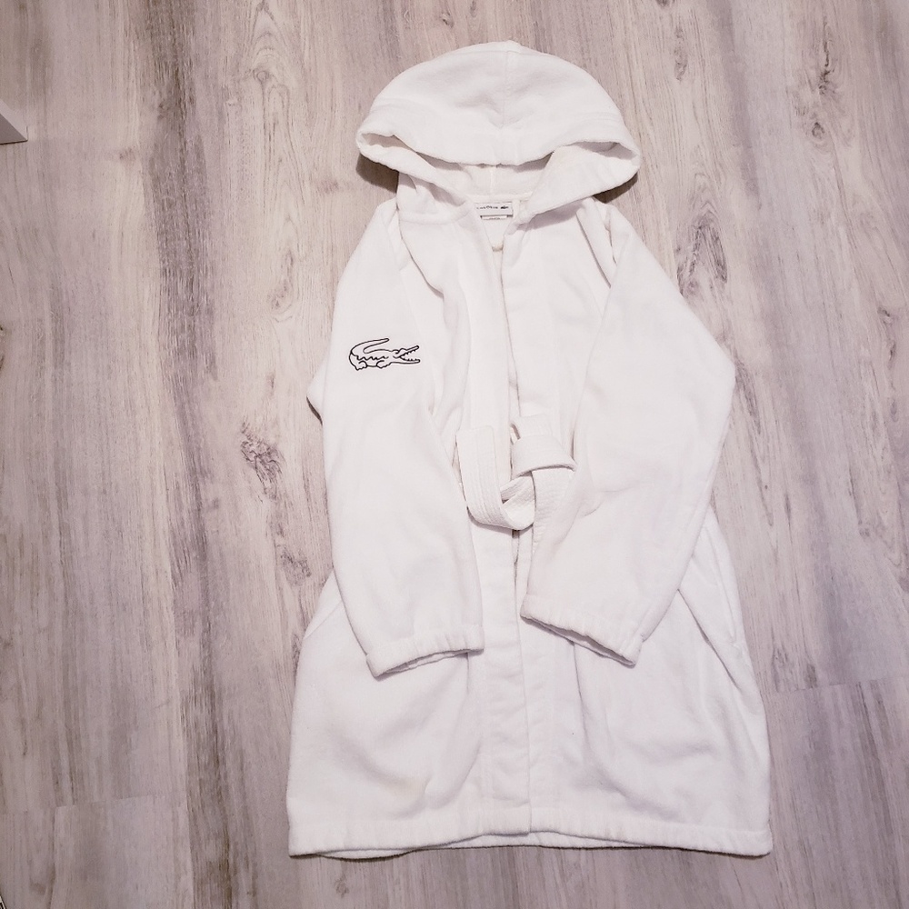 100% cotton bathrobe.